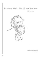 Brahms Waltz No.16 in C# minor for Double Bass